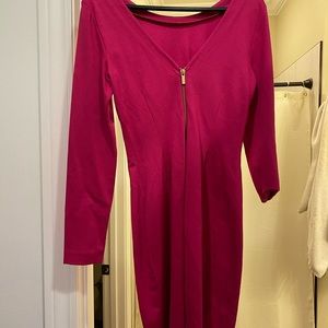 Magenta Banana Republic Dress